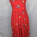 Nordstrom NWT |  Junior (XL) / Women's (SMALL) Sleeveless  Red Floral Romper Photo 0