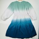 Universal Threads Universal Thread Blue Ombré Dress Size Medium Photo 8