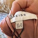 Reiss NWT  Brown Adaline One-shoulder Satin Midi Photo 4