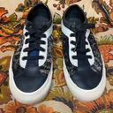 Vans Bender Bold Skate Shoes Cheetah Suede Stud Black Denim Womans 8.5 Men 7 Photo 2