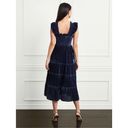 Hill House  The Ellie Nap Dress In Navy Velvet Size XS Photo 1