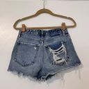 Abercrombie & Fitch  Annie High Rise Distressed Shorts Photo 2