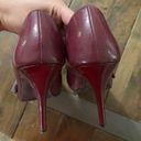 American Eagle Academia oxblood heels burgundy Photo 7