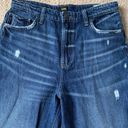 Lee VTG  Distressed Dark Wash Hippie Flare Mom Jeans Size 30/8 Photo 3