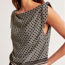 Abercrombie & Fitch A&F Satin Style Pattern Blouse Photo 1