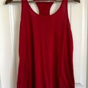 Old Navy Active  red racer back tank running top women M Photo 1