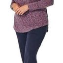 Matilda Jane Matilda Moments With You Planetarium Tunic Top Purple Heather Space Dye Medium Photo 0