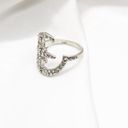 The Moon Diamond Star Ring Photo 2