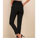 Lulus NWT Lulu’s Kick It High Waist Trouser Pants Black Photo 2