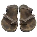 Birkenstock  Mayari Gray Toe Strap Sandals EU 39 US 8 - 8.5 Photo 0