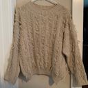 Cropped Boutique Sweater Size L Photo 0