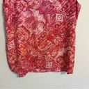 Violet+Claire  Paisley Print V-neck Layered Tank - Size L Photo 6