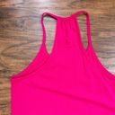 Lole Lolë • Magnolia dress pink athletic knit organic cotton racerback color block Photo 10