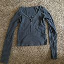 Brandy Melville Blue Long Sleeve Photo 0