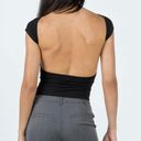 Revolve Tiger Mist Backless Tee Nwt  Photo 0