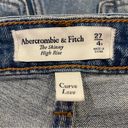 Abercrombie & Fitch  The Skinny High Rise with Curve Love and a Split Hem Photo 3