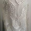 Shoshanna Dress Talia White Organza lace Mini Babydoll Dress Bridal Ethereal 10 Photo 7