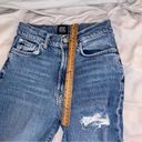 BDG Stretch High Waist Flare Jeans 26, Medium Wash, Distressed, Urban Outfitters Photo 6