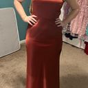 Lulus Rust Colored Gown Photo 3