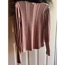 The Comfy Women's striped top by Above and  Beyond Size Medium Photo 3