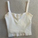 Brandy Melville White Tanktop Photo 0