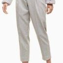 Wilfred Aritzia  Chambery Pant Cropped Pleated Trouser Wool Cashmere Gray Size 0 Photo 0