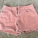 American Eagle Pink  Jean Short Photo 0