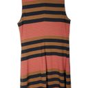 Patagonia Au Pateau Cowl Neck Sleeveles Striped In Pink Multicolor Dress Size M Photo 1