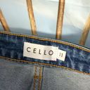 Cello  distressed high rise straight jeans size 11 Photo 1