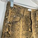 Isabel Marant  Etoile Snake Print Cotton Corduroy Crop Pants  Sz 36 / 4 Photo 8