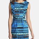 Tracy Reese Plenty by  Vanesa Sleeveless Tapestry Print Pocket Dress Size 4P Photo 0