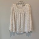 The Loft  Dainty Embroidered Bell Sleeve Blouse size XS  Photo 1