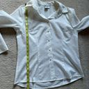 W By Worth Worth Woman’s White Polka Dot Solid Cotton Top, Sz S.  Photo 9