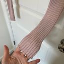 Garage EUC |  women’s pale pink cropped sweater — large Photo 1