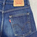 Levi's  525 Jeans Womens 31 Blue Medium Wash Bootcut Distressed 29 Inseam Western Photo 7