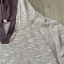 Danskin  Now Purple Grey Hoodie Sweatshirt Photo 2