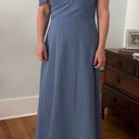 JJ's House NWT JJ’s House Slate Blue A-line Floor-Lgth Chiffon Formal Dress,sz12 Photo 4