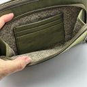 Joy Susan  green faux Suede zipper wristlet wallet Photo 6