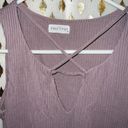 Full Tilt mauve bodysuit criss cross  size S Photo 1