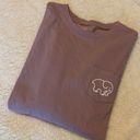 Ivory Ella  Long Sleeve T-shirt. Size Large. Pink/Mauve Photo 4