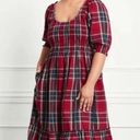 Hill House New  louisa nap dress red tartan cotton Photo 1