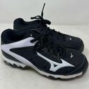 Mizuno  Women's Black Low Metal 9 Spike Swift Switch Baseball Shoes Size 7.5 Photo 0