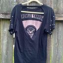 Cinder Block Johnny Ramone Studded Open Back Band T Photo 3