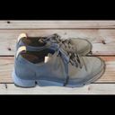 Clarks Clark’s Trigenic Gray Leather Suede Lace Up Sneaker 9.5 Comfort Casual Photo 1