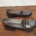 Life Stride  Womens Shoes Size 8 Brown Leather Round Toe Slip-On Flat Loafer Photo 3