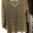 Daisy E K Designs Vintage Gold  Lace Top Size Small Photo 3