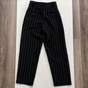 Wilfred Aritzia  Modesto Navy Pinstripe Pants 00 Photo 1