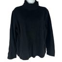 st. john's bay  Petite Classic Turtleneck Size PXL Black Long Sleeve Photo 0