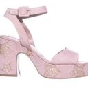 Betsey Johnson  Claude Platform Star Sandals, Taupe Photo 0