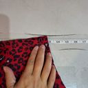 Lovers + Friends  Women's Sahara Cheetah Lined Lena Mini Skirt Red Black Size XS Photo 8